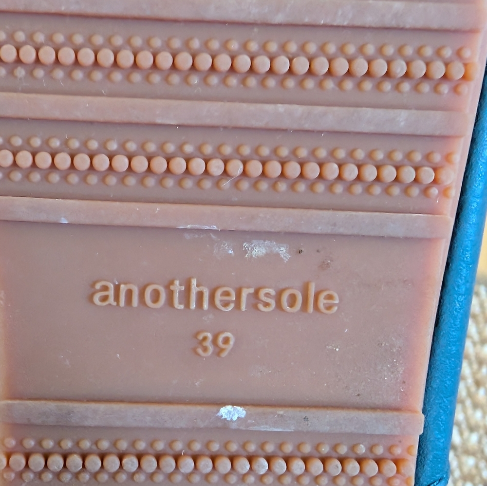 Anothersole Stella Ocean Blue Shoes - Picture 2 of 3